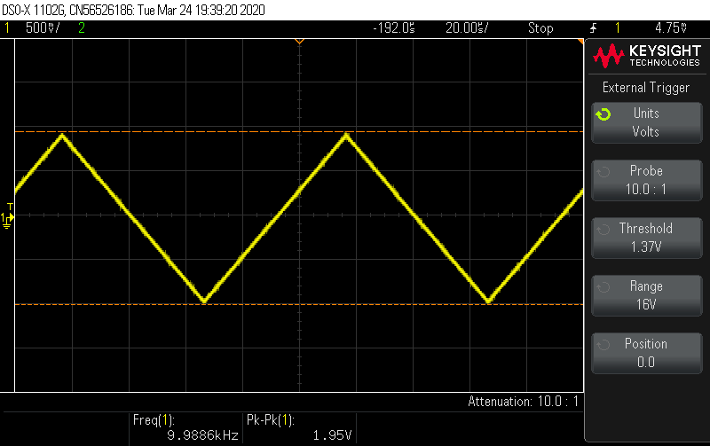Triangle 10kHz