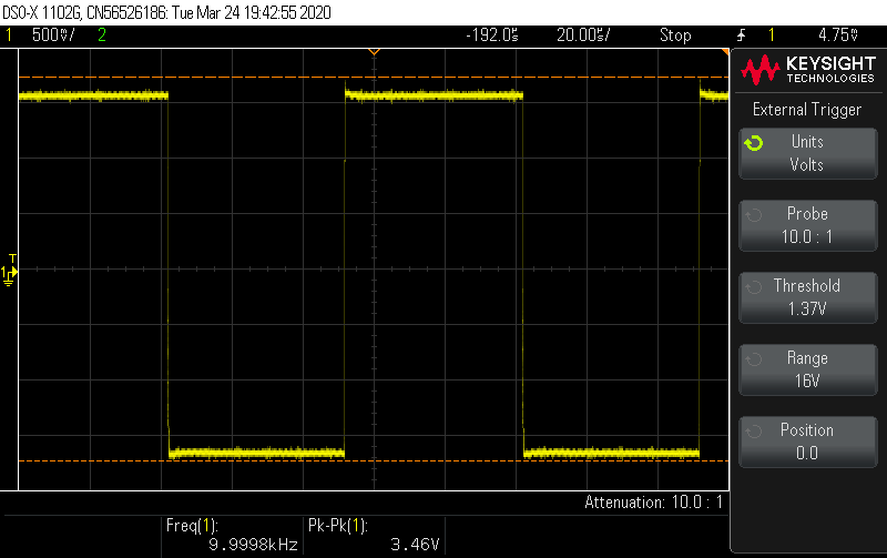 Square 10kHz