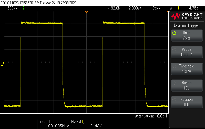 Square 100kHz